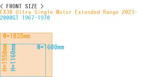 #EX30 Ultra Single Motor Extended Range 2023- + 2000GT 1967-1970